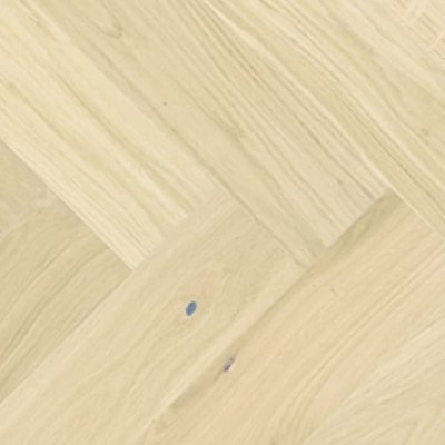 Паркетная доска Barlinek Венгерская елка Дуб Bianco матовый лак, браш 725х130х14 мм (0,65 м2/упак)